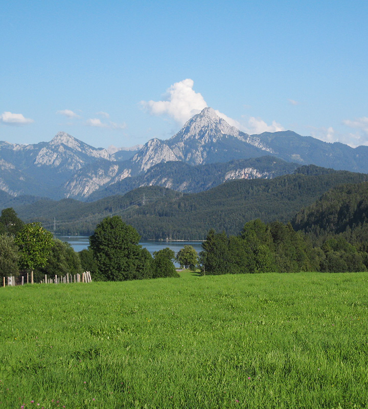 Harder Ferienwohnungen in Füssen-Weißensee im Allgäu