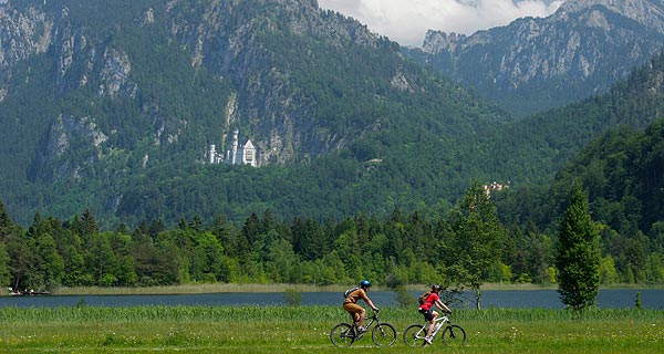 Radfahren und Mountainbiken in Weißensee im Allgäu